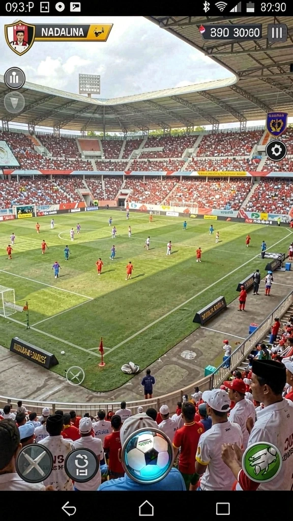 9et - Gambaran karakter utama dalam permainan yang siap bertarung.