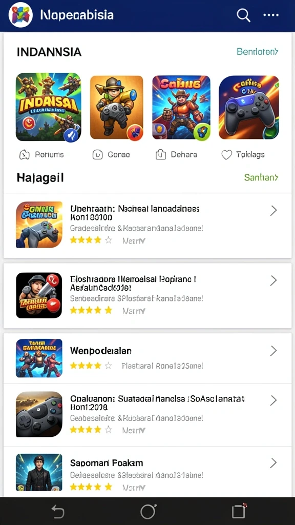 bumi303 - Tampilan antarmuka utama yang menarik dan ramah pengguna.