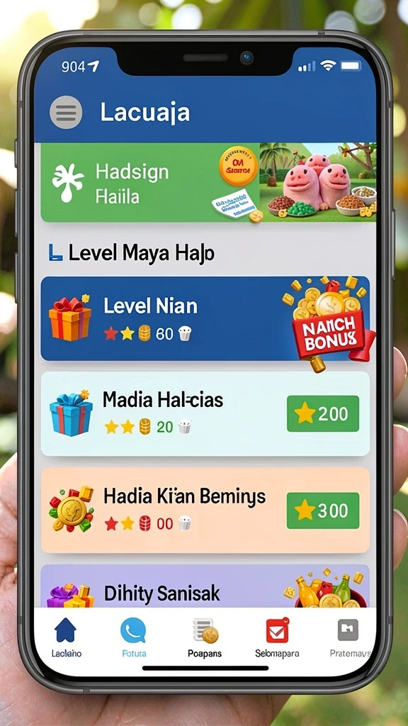 yyrr - Fitur misi harian yang meningkatkan keterlibatan pemain.